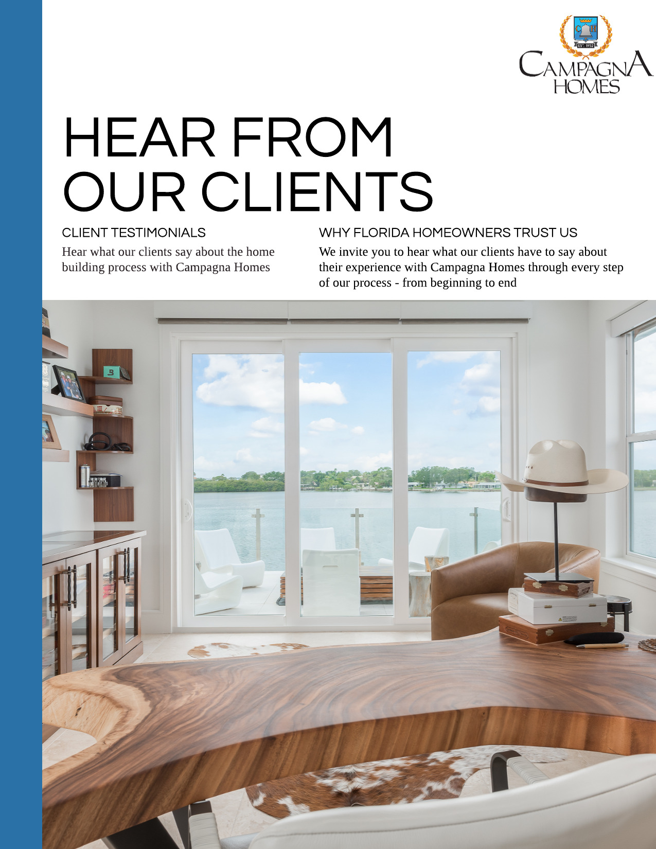 Best Custom Home Builders Tampa I On Your Lot I Campagna