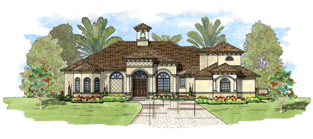 plans Villa Milano Rendering 2400